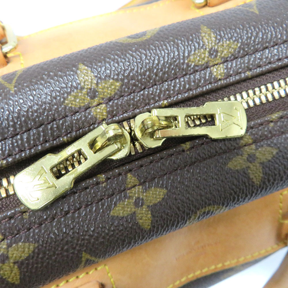 LOUIS VUITTON Deauville Handbag Bowling Vanity Monogram Brown - Picture 8 of 11